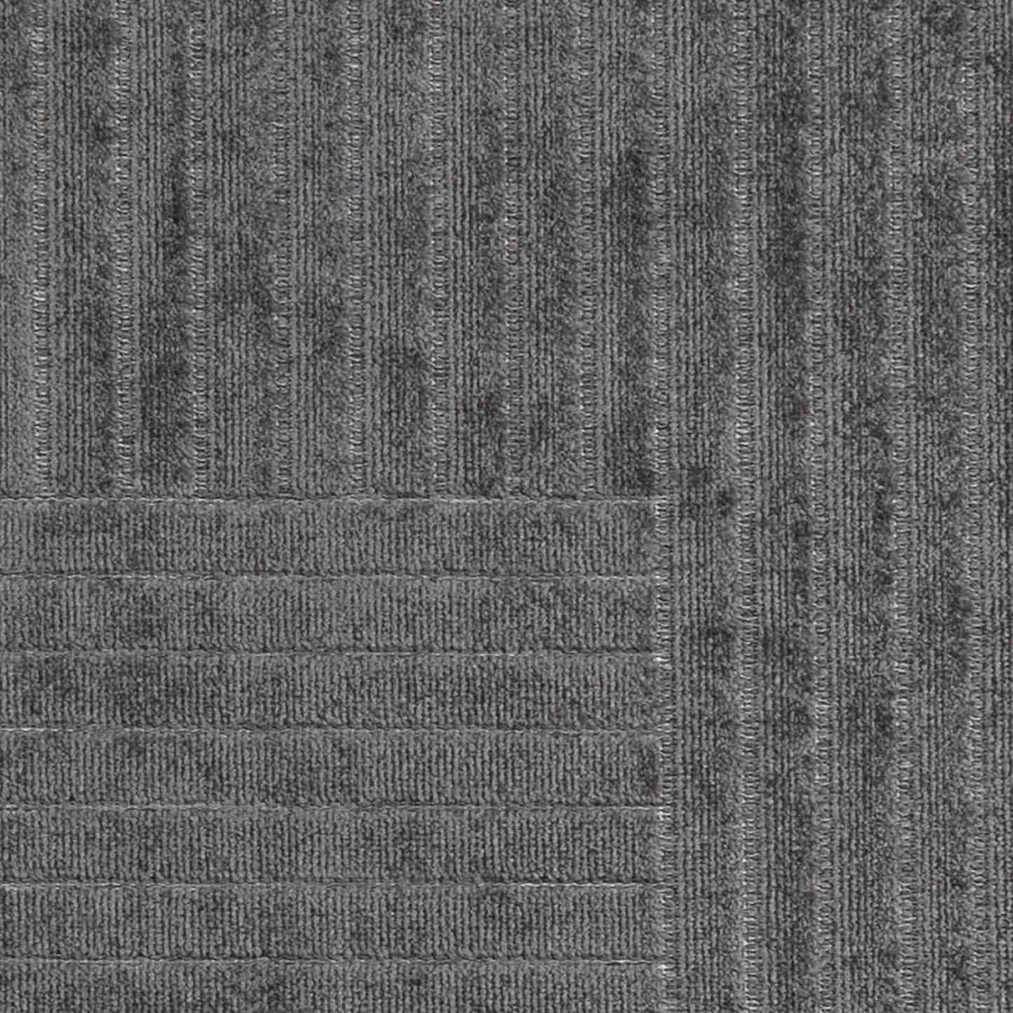 vidaXL Χαλιά χώρου Γύρος Ανθρακί Ø 200 CM