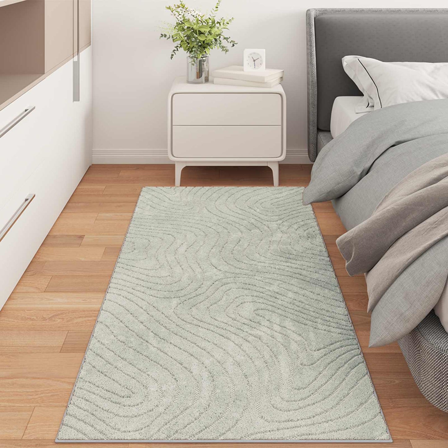 vidaXL Χαλιά χώρου Ορθογώνιος PALMERAS Πράσινο 80 x 200 cm Πολυεστέρας
