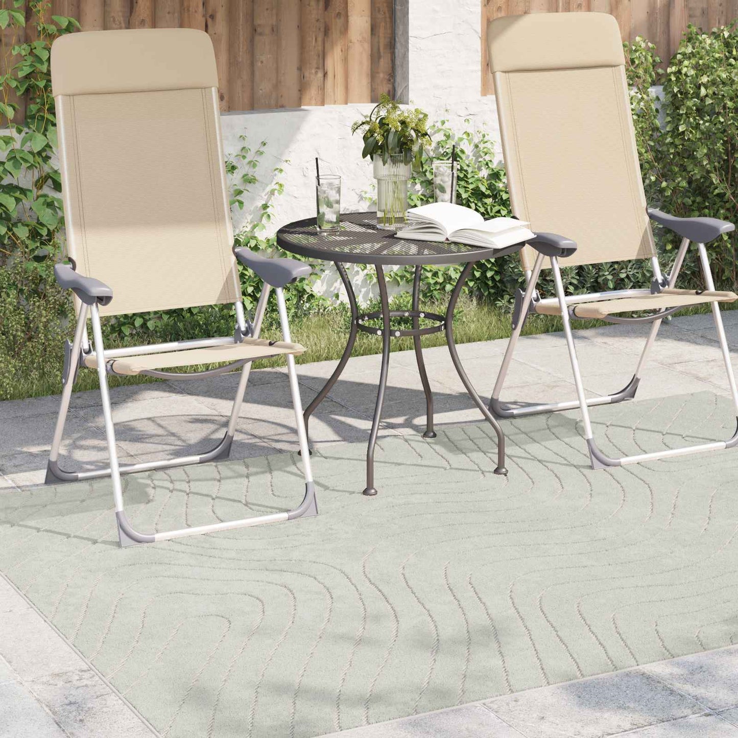vidaXL Χαλιά χώρου PALMERAS Πράσινο 170 x 120 εκ. Πολυεστέρας