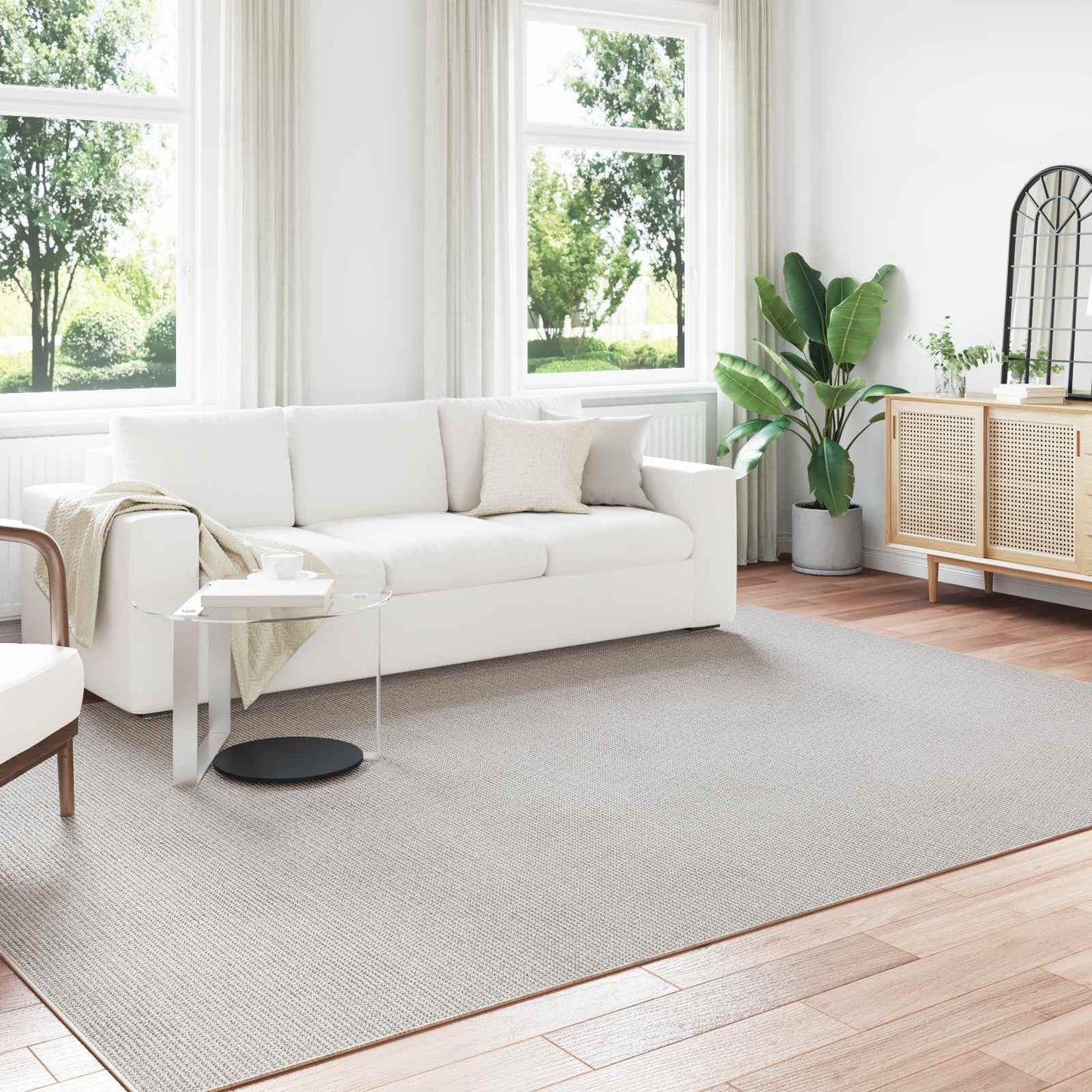 vidaXL Χαλιά χώρου Ορθογώνιος Κρεμ 280 x 200 εκ