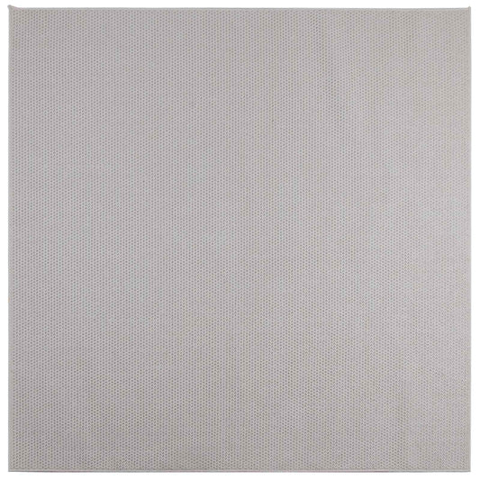 vidaXL Χαλιά χώρου τετράγωνο Κρεμ 240 x 240 cm