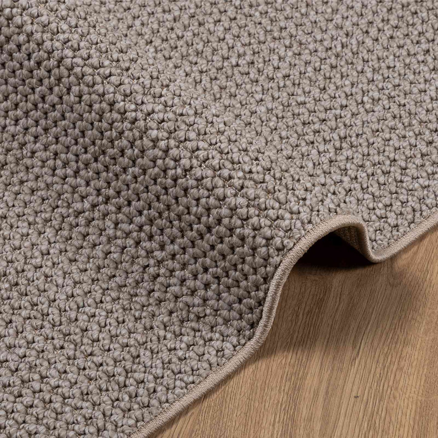 vidaXL Χαλιά χώρου Ορθογώνιος HUARTE Taupe 150 x 80 cm Πολυεστέρας