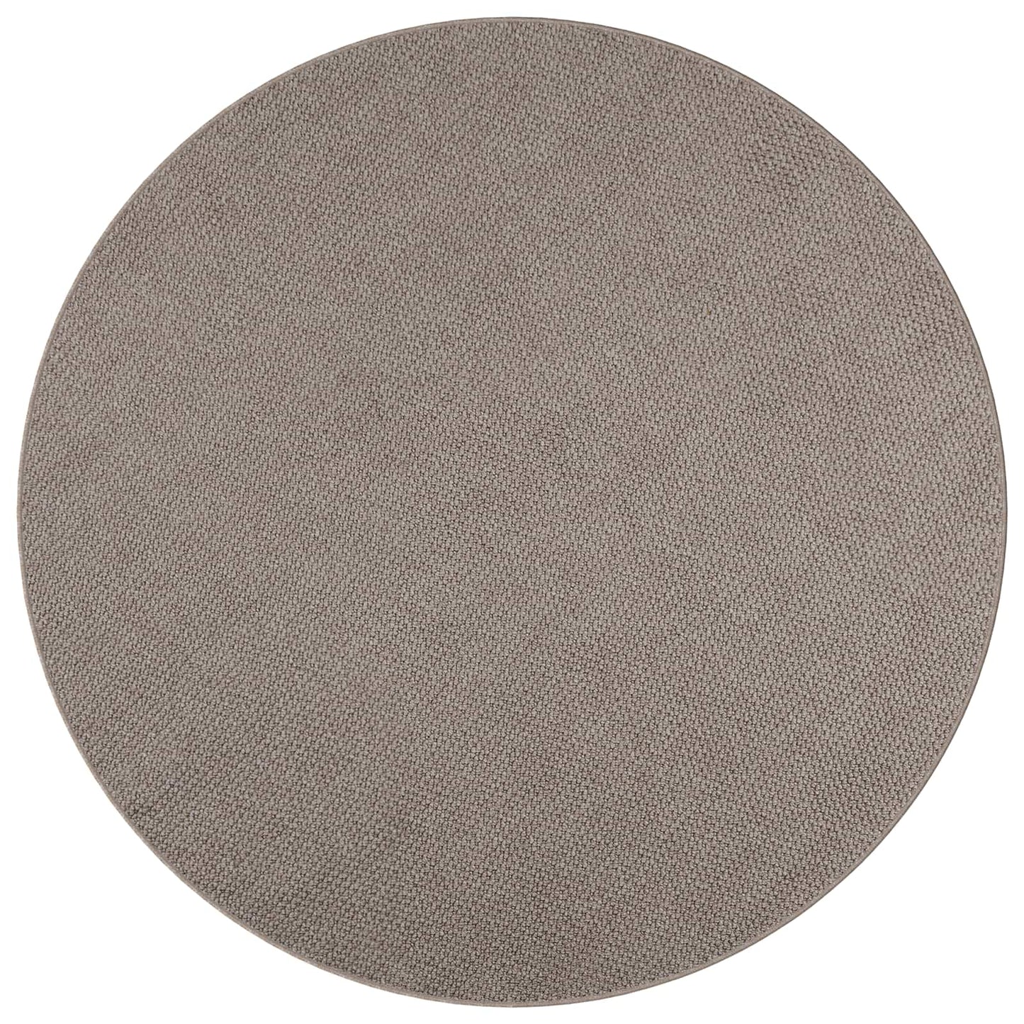 vidaXL Χαλιά χώρου Γύρος HUARTE Taupe Ø 160 CM Πολυεστέρας