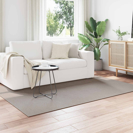 vidaXL Χαλιά χώρου LUGO Κρέμα και Ταπεί 170 x 120 εκ. Πολυεστέρας