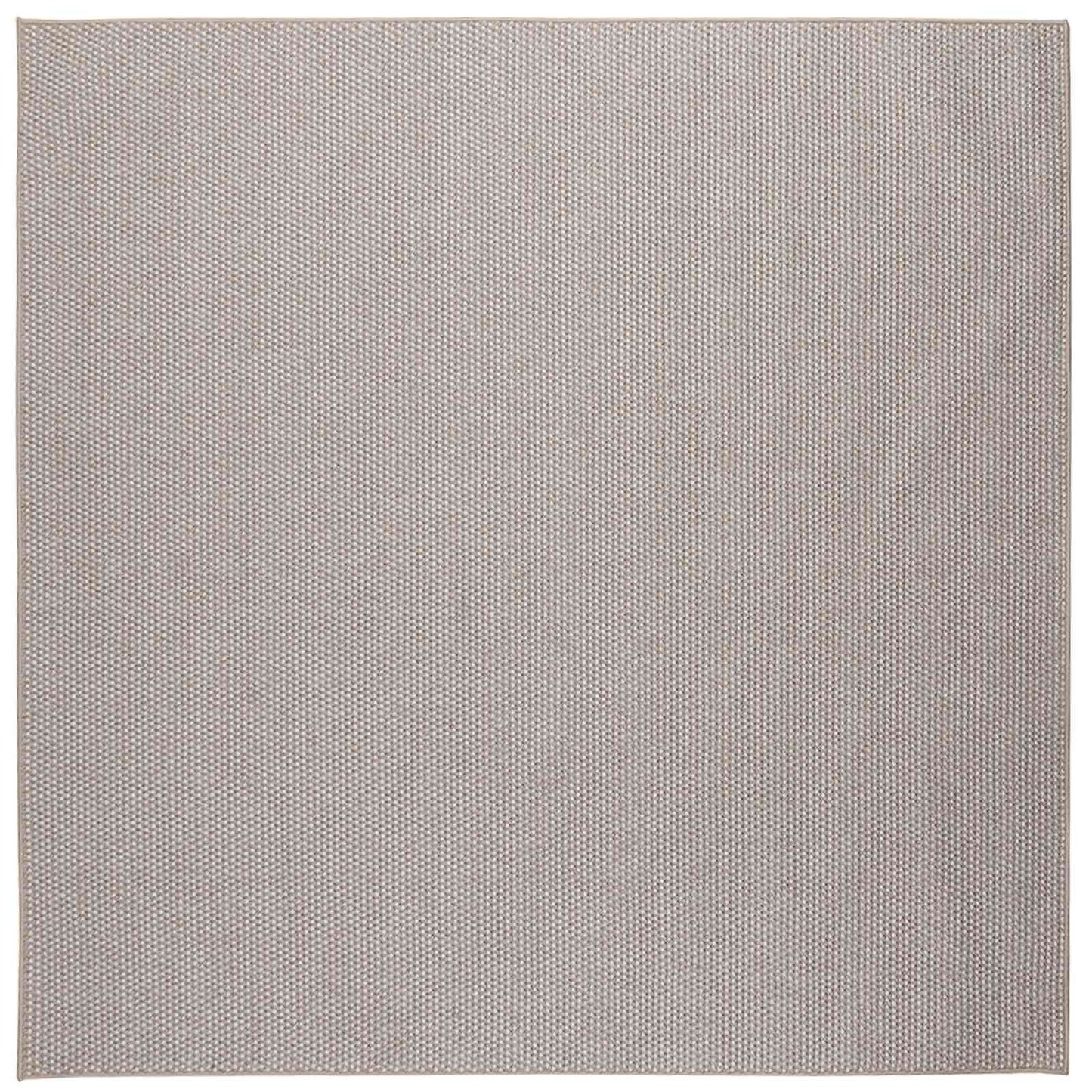 vidaXL Χαλιά χώρου HUARTE Κρέμα και Ταπεί 200 x 200 cm Πολυεστέρας