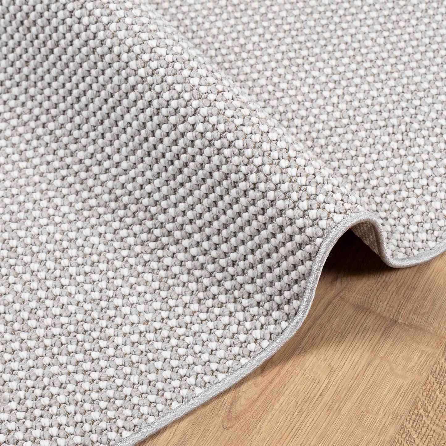 vidaXL Χαλιά χώρου LUGO Κρεμ και Γκρι 80 x 150 cm Πολυεστέρας