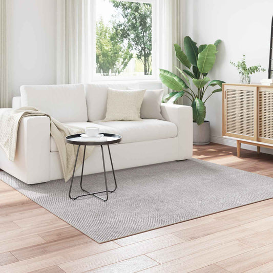 vidaXL Χαλιά χώρου HUARTE Κρεμ και Γκρι 200 x 200 cm Πολυεστέρας