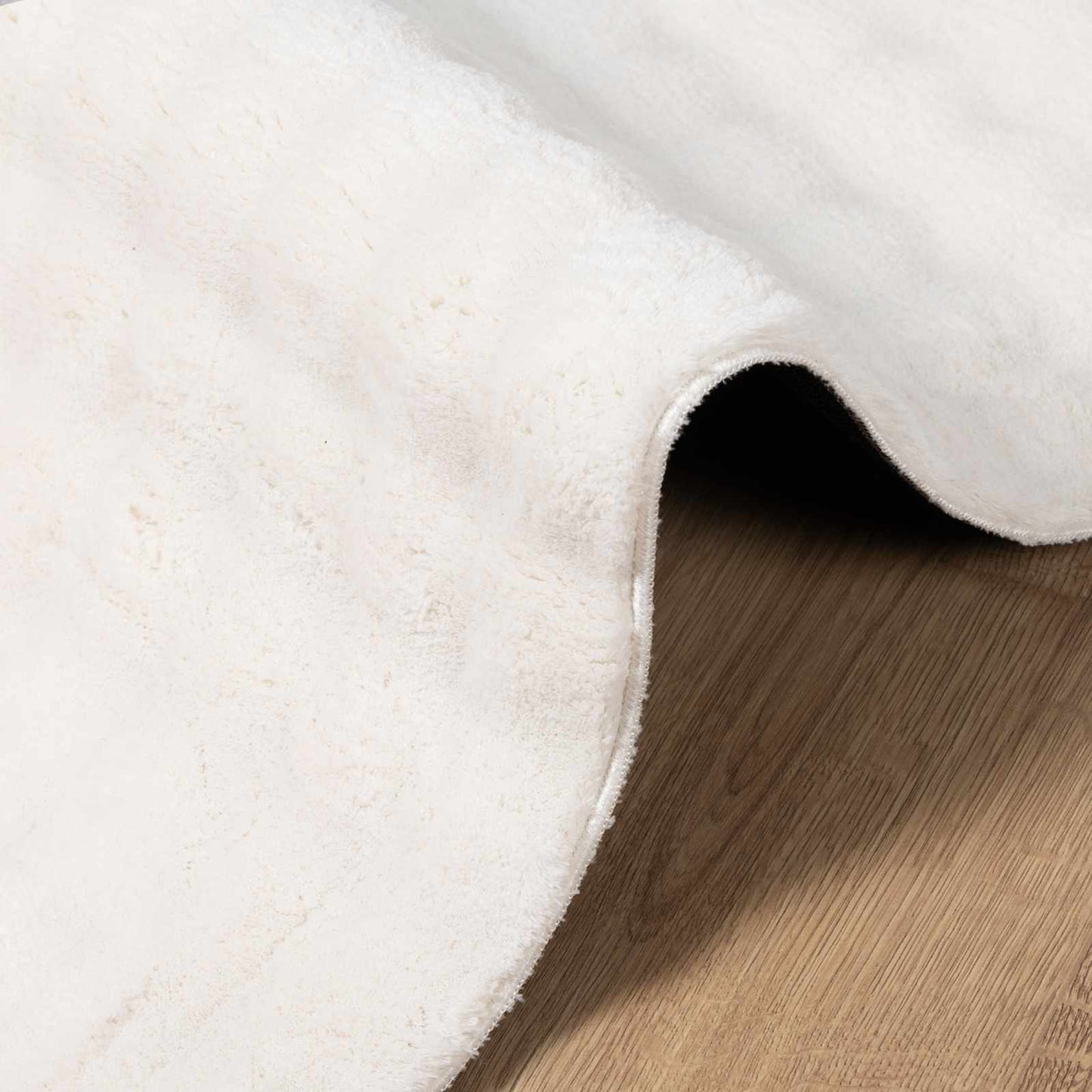 vidaXL Χαλιά χώρου τετράγωνο Κρεμ 240 x 240 cm