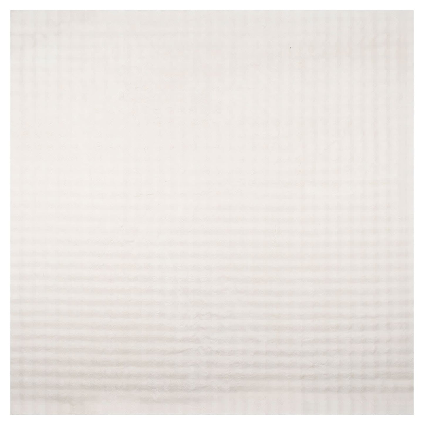 vidaXL Χαλιά χώρου τετράγωνο Κρεμ 240 x 240 cm