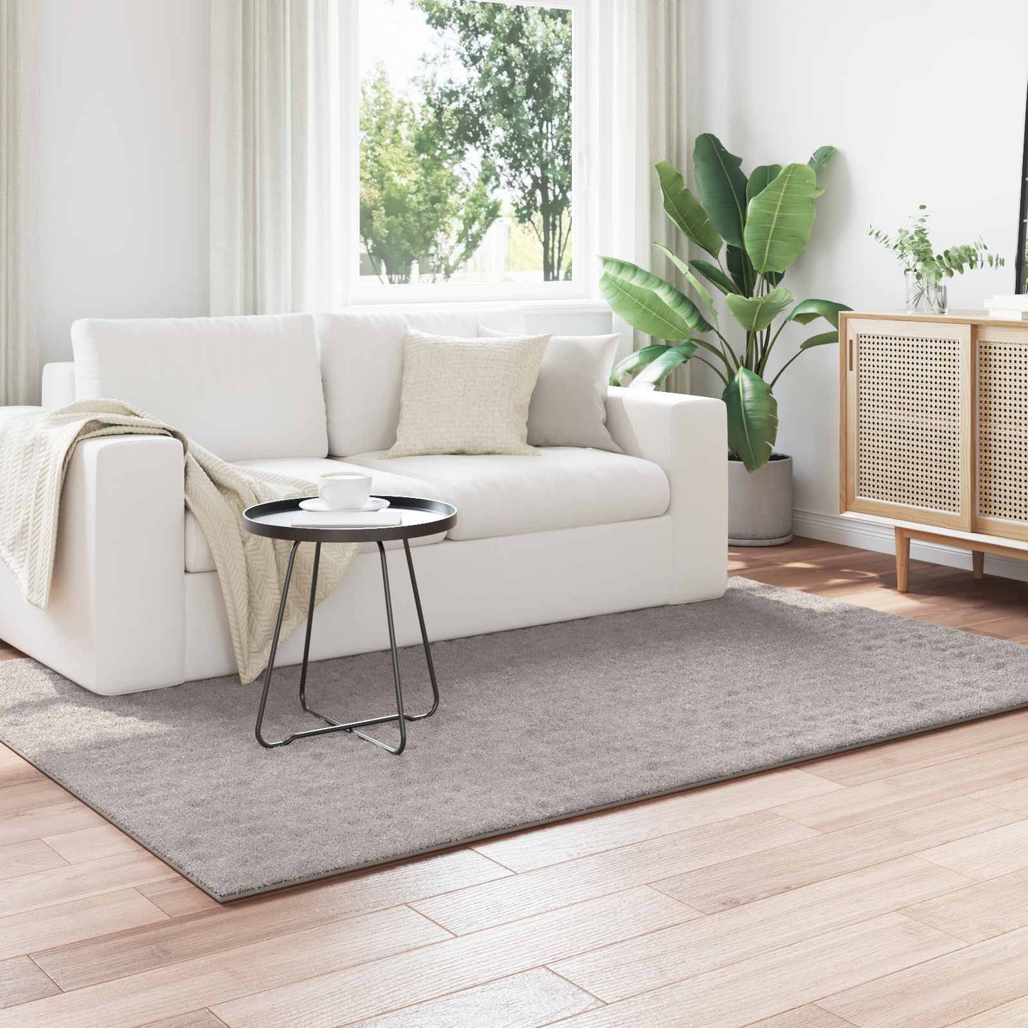 vidaXL Χαλιά χώρου Ορθογώνιος Άμμος 200 x 140 cm