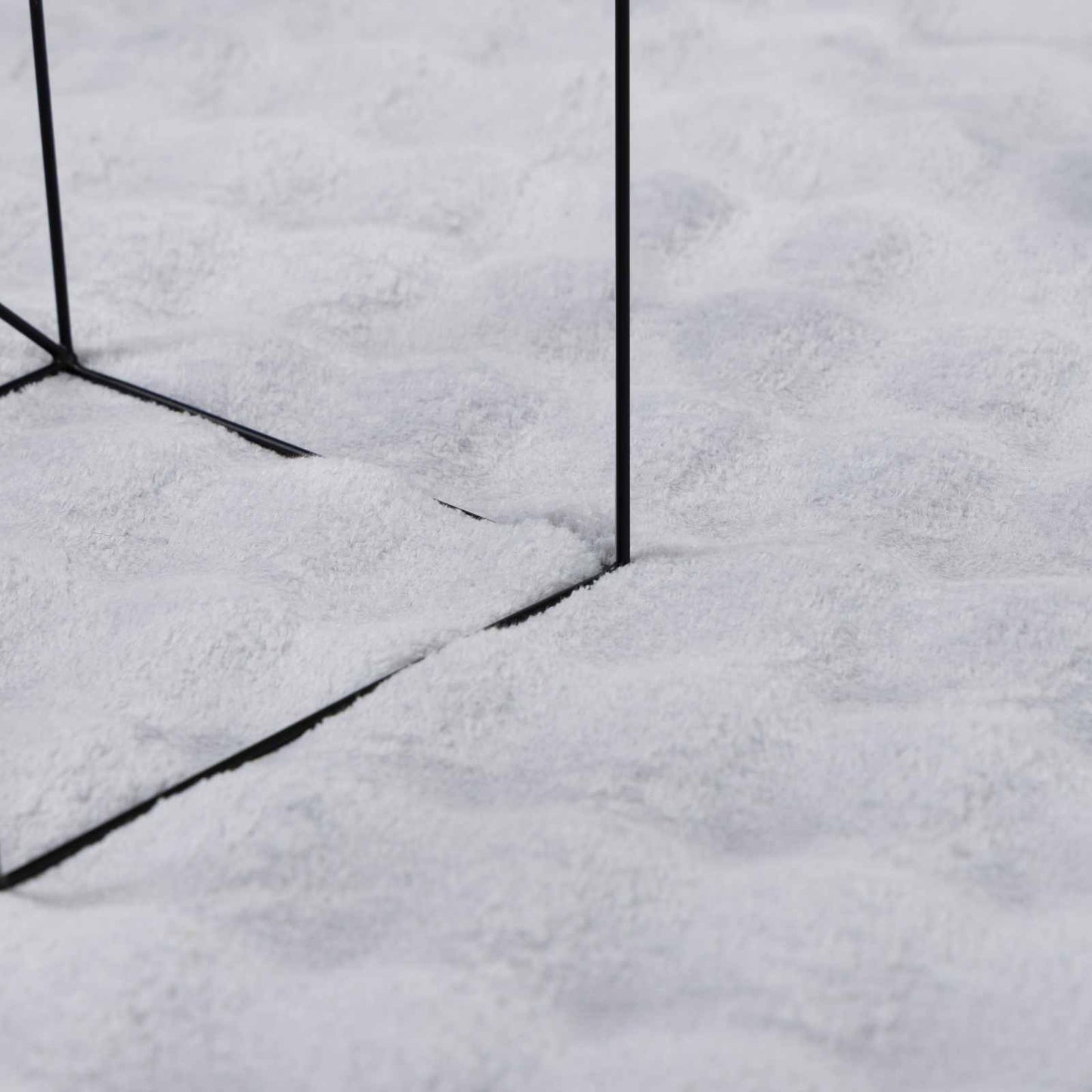 vidaXL Χαλιά χώρου Ορθογώνιος Γκρι 150 x 80 cm