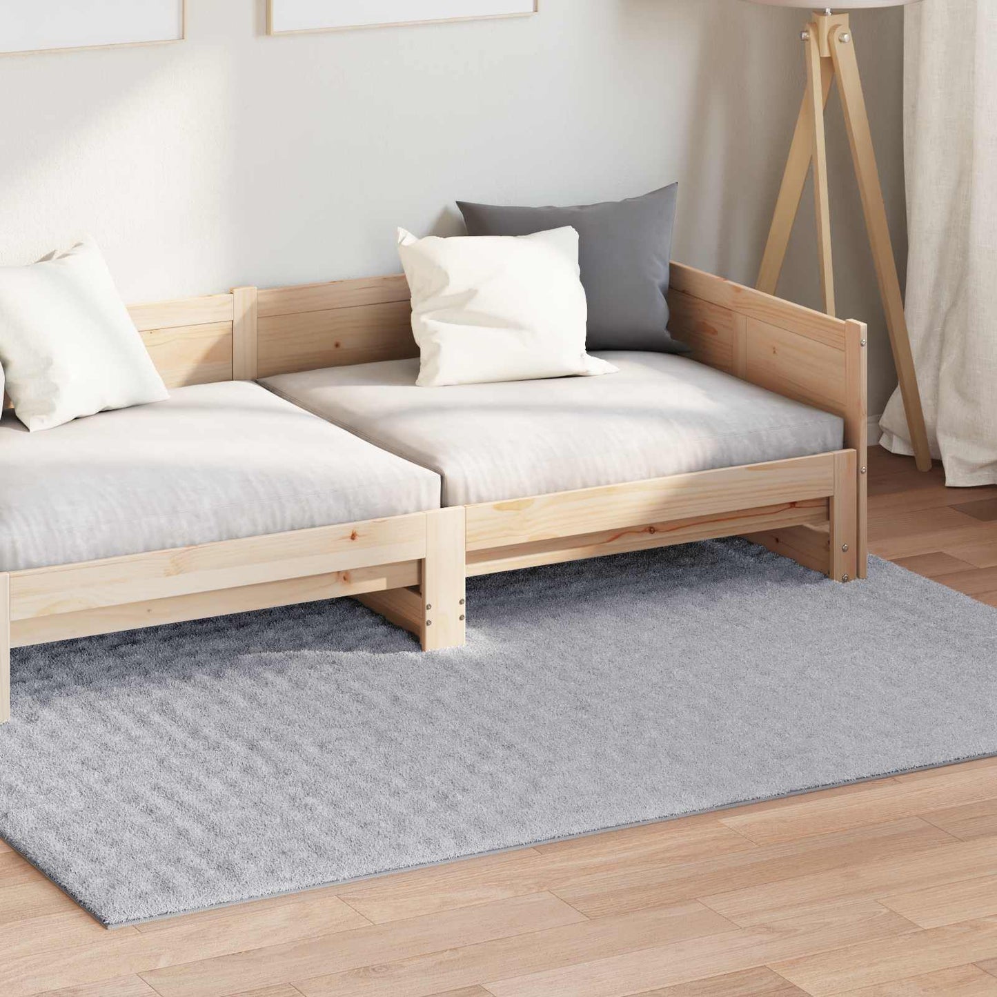 vidaXL Χαλιά χώρου Ορθογώνιος Γκρι 200 x 140 cm