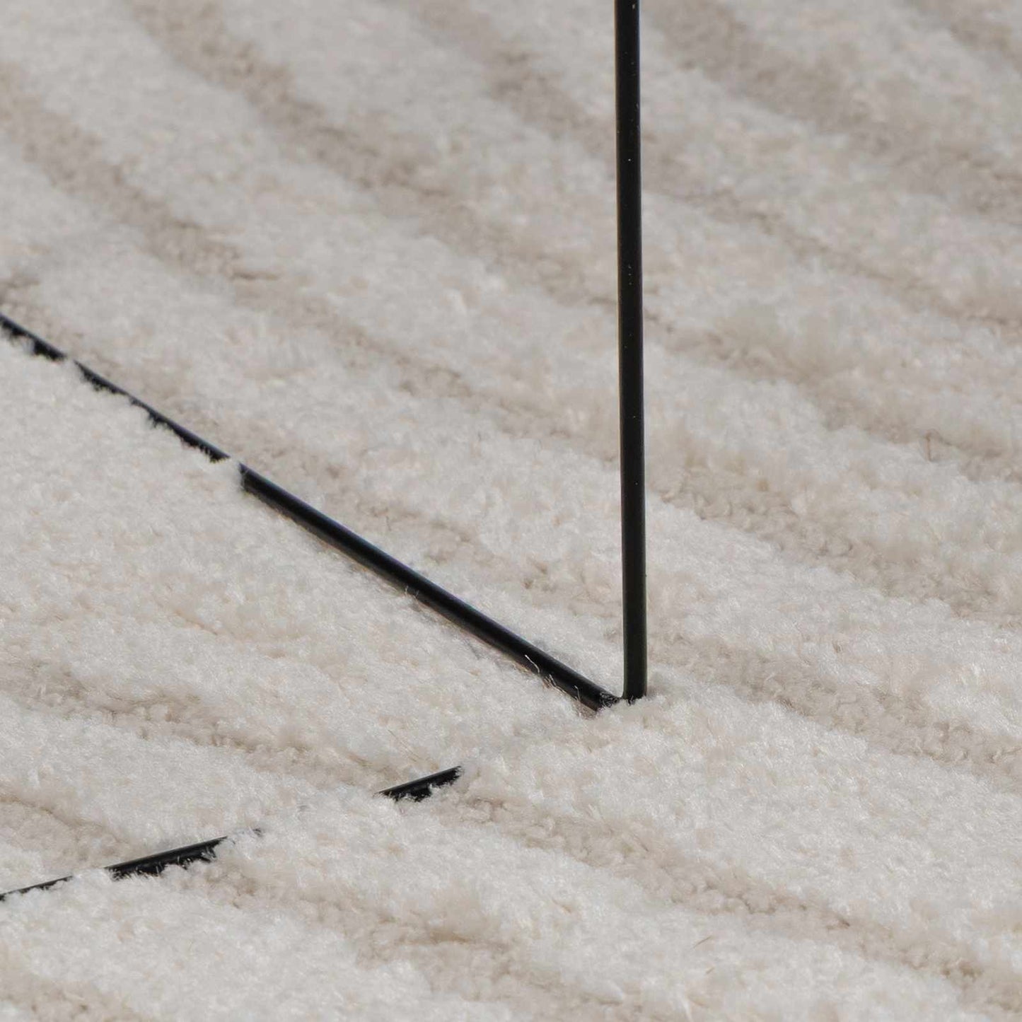 vidaXL Χαλιά χώρου Ορθογώνιος Κρεμ 200 x 80 εκατοστά