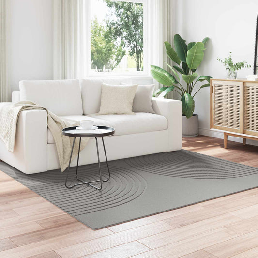 vidaXL Χαλιά χώρου τετράγωνο GALATI Γκρι 200 x 200 cm Πολυεστέρας