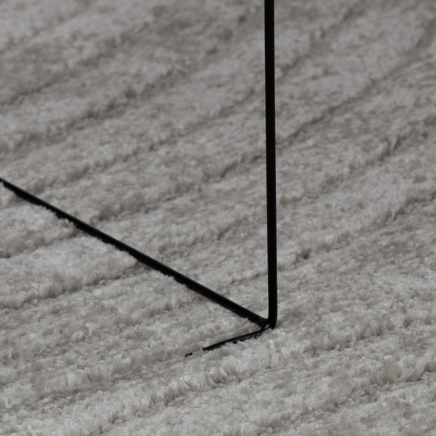 vidaXL Χαλιά χώρου τετράγωνο GALATI Γκρι 240 x 240 cm Πολυεστέρας