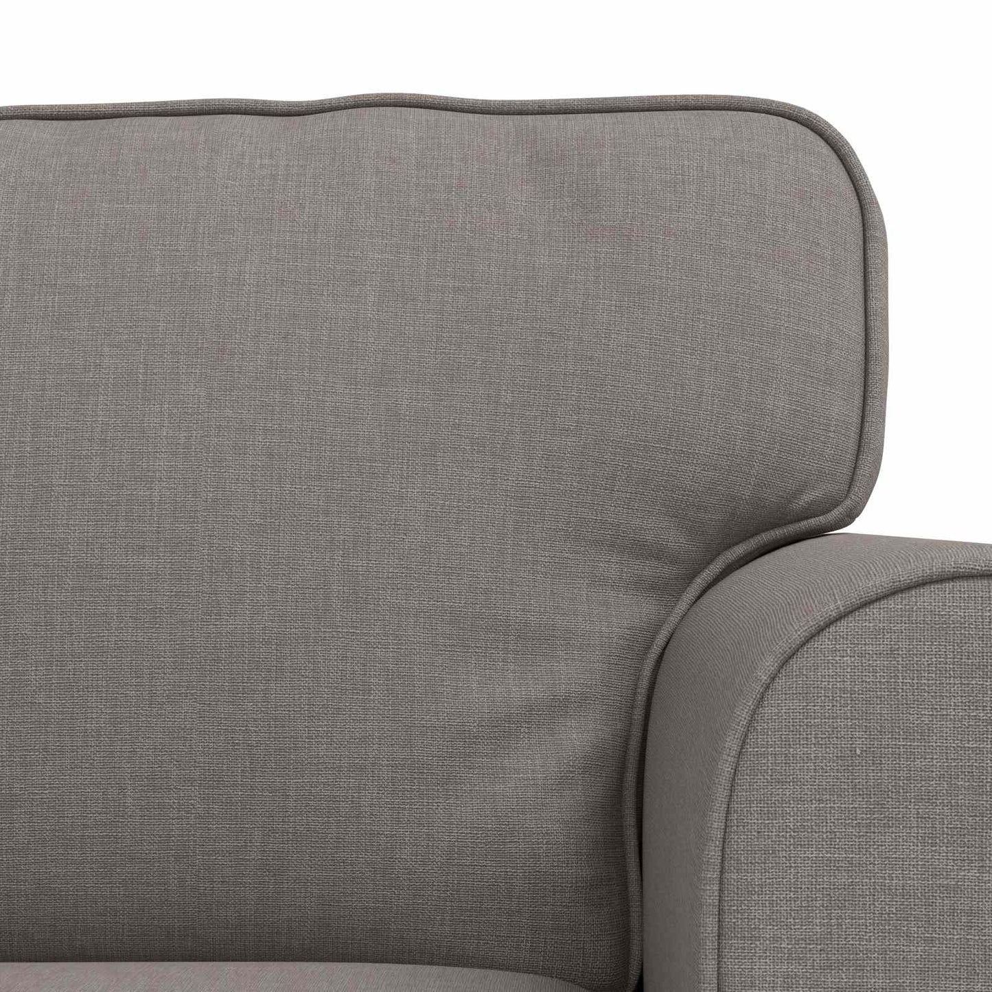 vidaXL Σετ Καναπέ 2 pcs Taupe 155 x 82 x 80 εκ ύφασμα