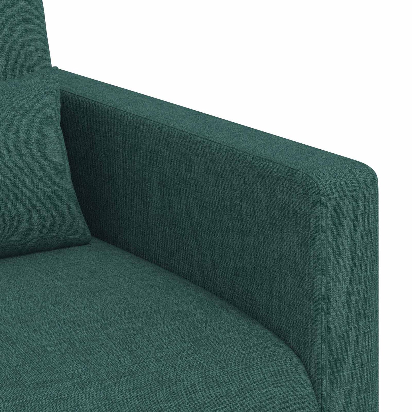 vidaXL Σετ Καναπέ 2 pcs Σκούρο Πράσινο 139 x 78 x 80 εκ ύφασμα