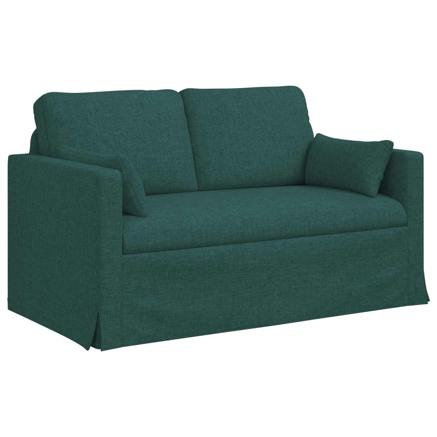 vidaXL Σετ Καναπέ 2 pcs Σκούρο Πράσινο 139 x 78 x 80 εκ ύφασμα