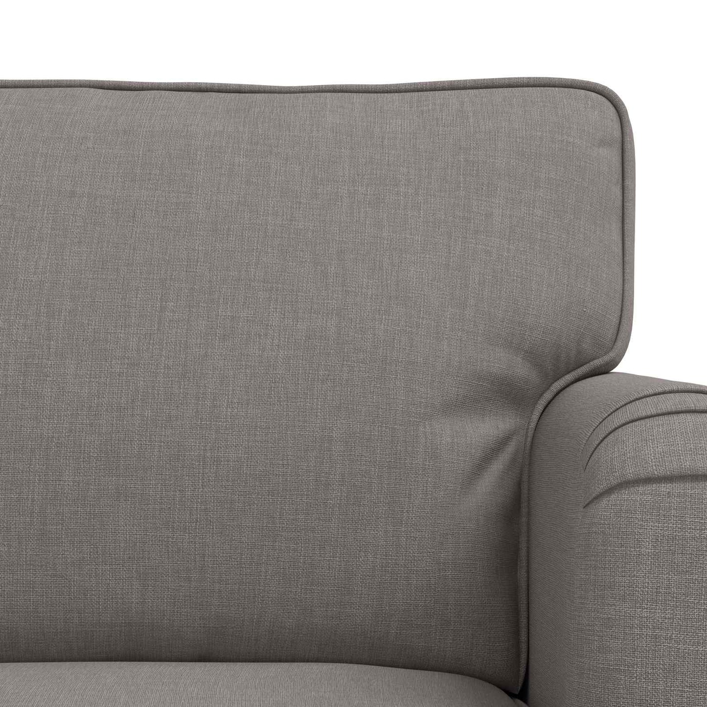vidaXL Σετ Καναπέ 2 pcs Taupe 144 x 80 x 85 εκ ύφασμα