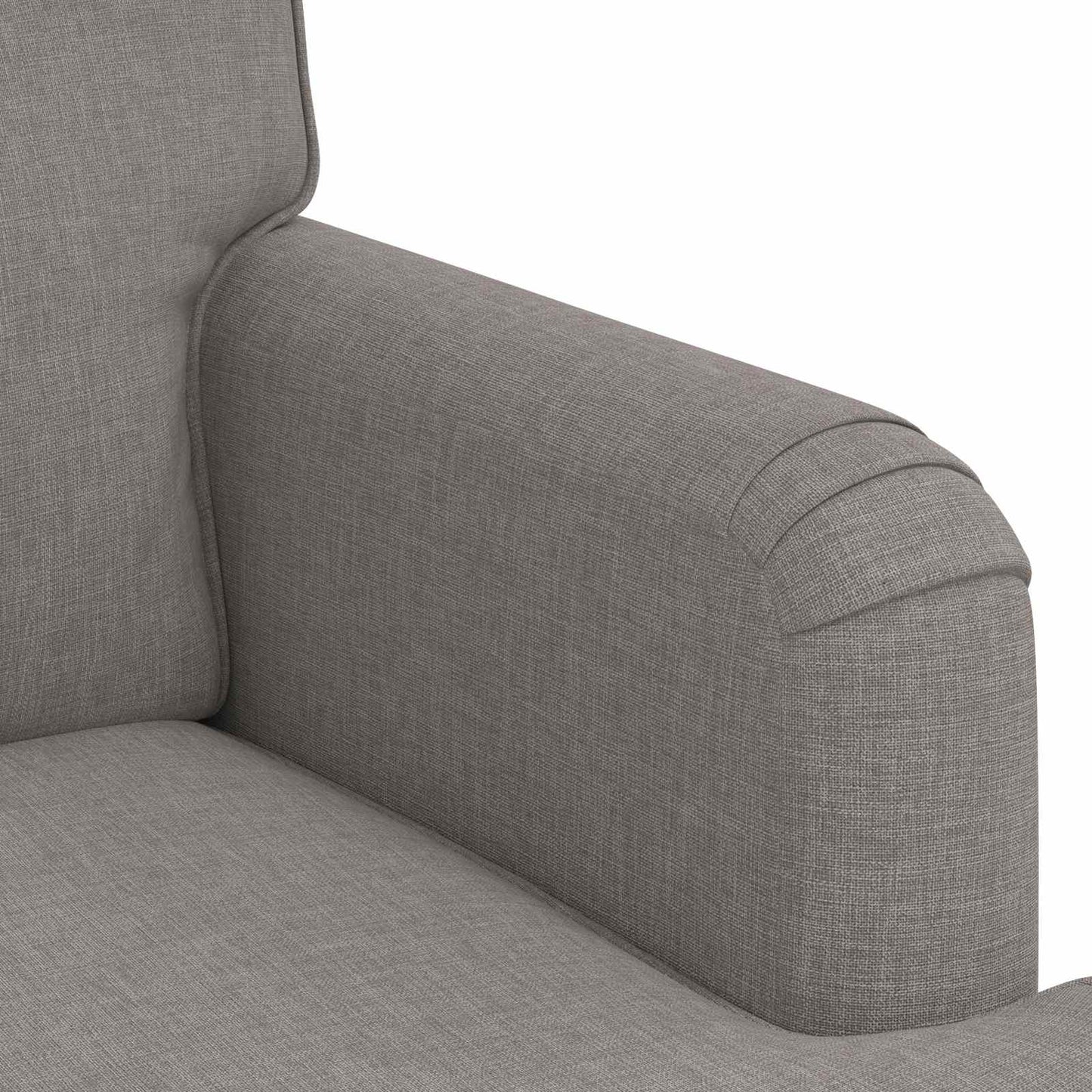 vidaXL Σετ Καναπέ 2 pcs Taupe 144 x 80 x 85 εκ ύφασμα