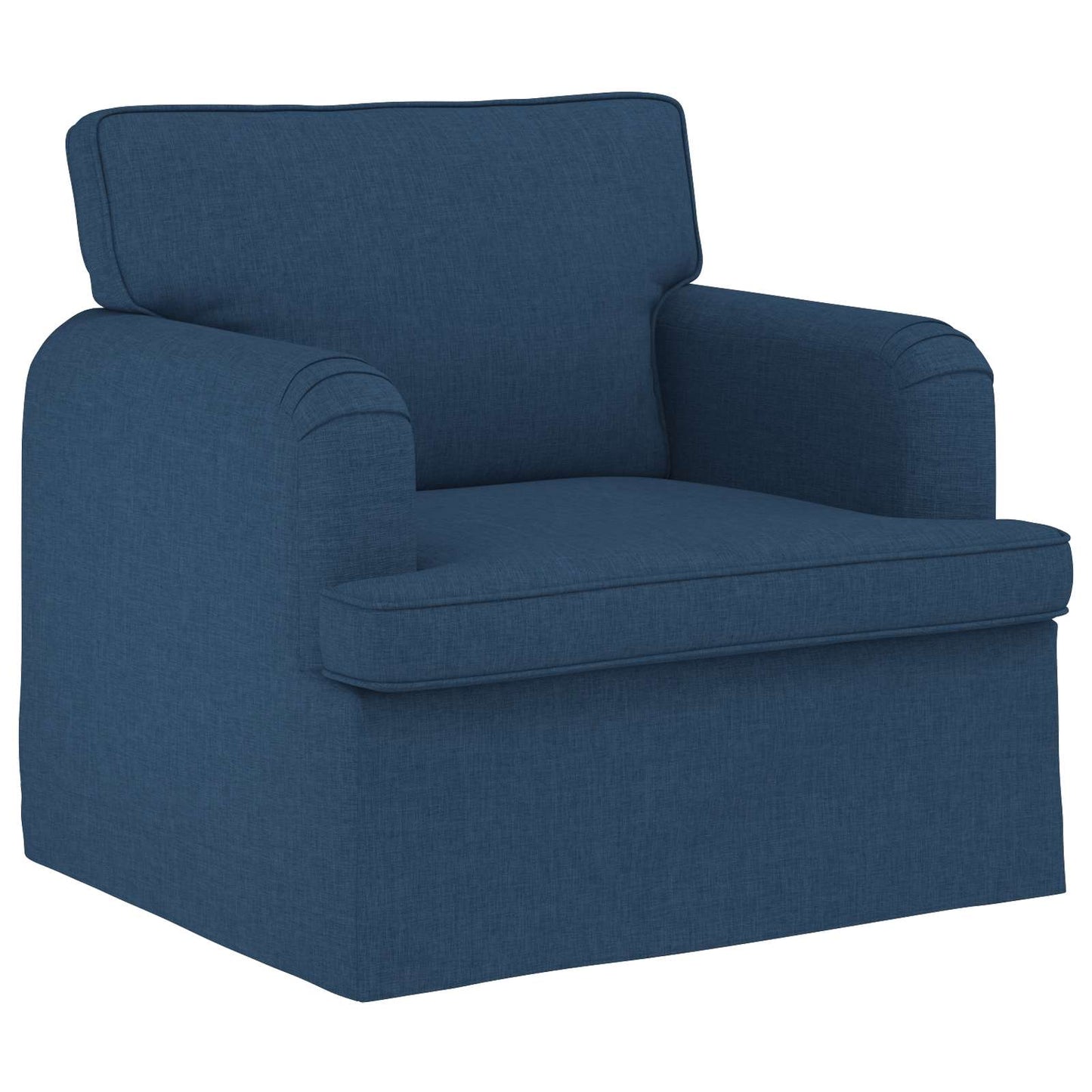 vidaXL Σετ Καναπέ 2 pcs Μπλε 144 x 80 x 85 εκ ύφασμα