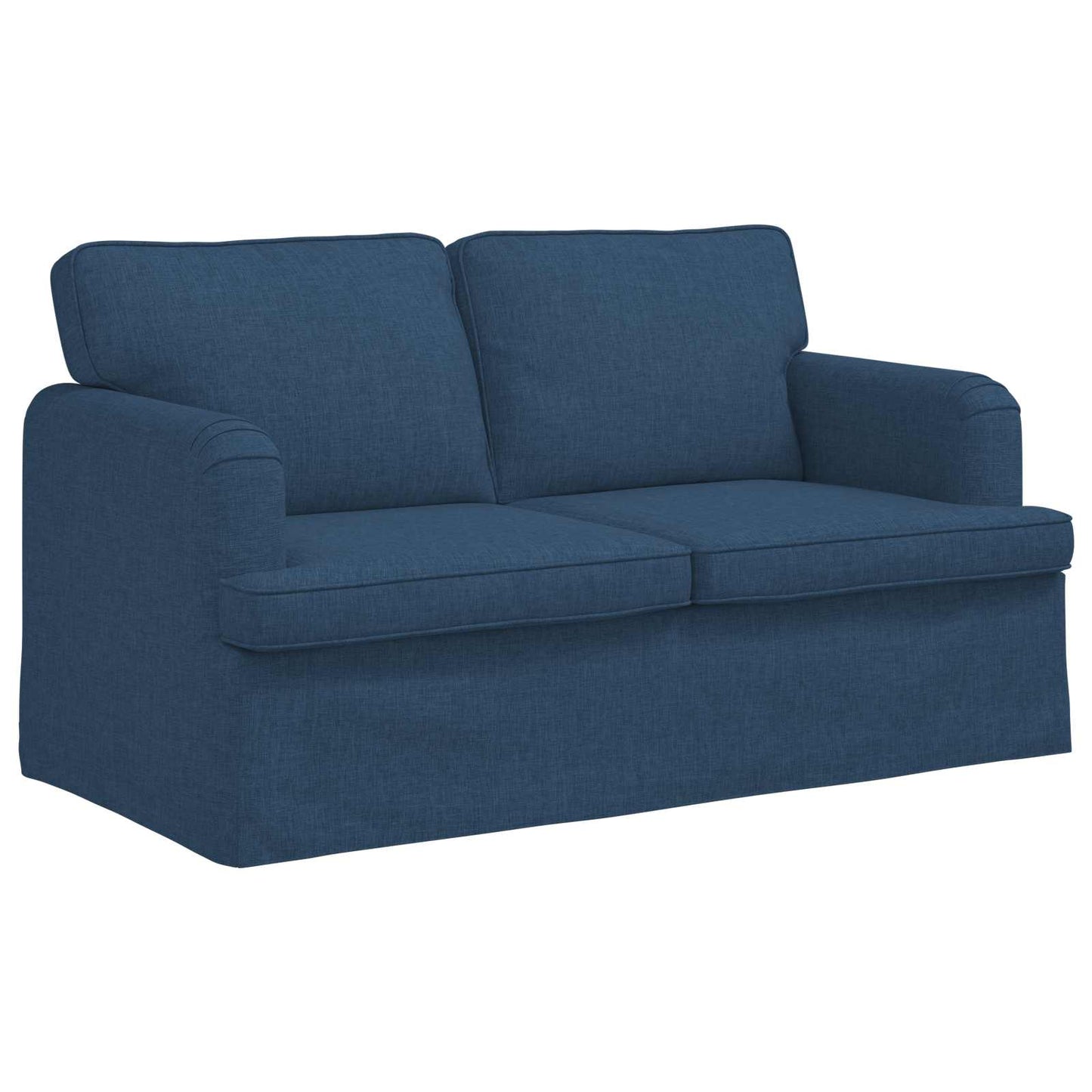 vidaXL Σετ Καναπέ 2 pcs Μπλε 144 x 80 x 85 εκ ύφασμα