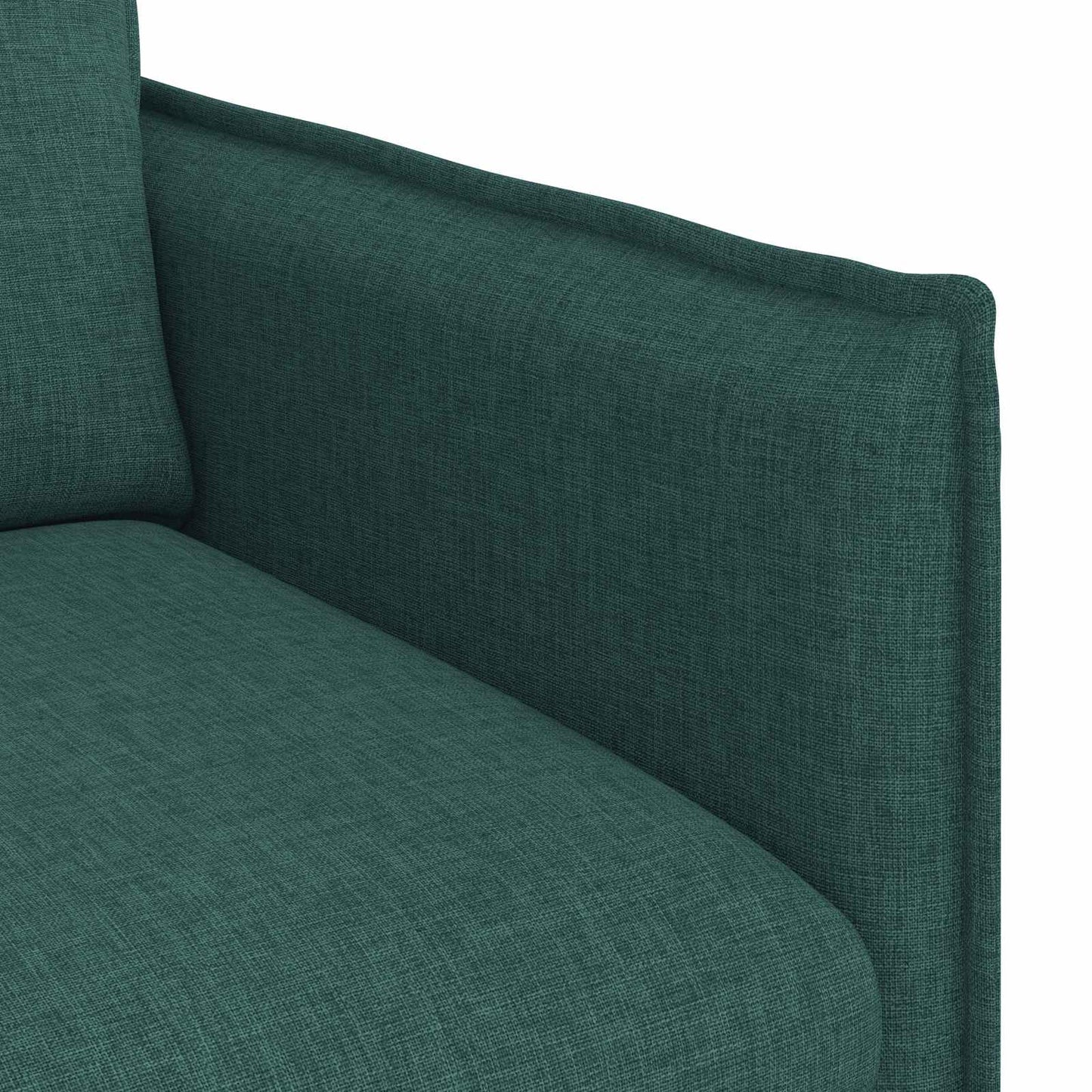 vidaXL Σετ Καναπέ 2 pcs Σκούρο Πράσινο 136 x 82 x 85 εκ Ύφασμα