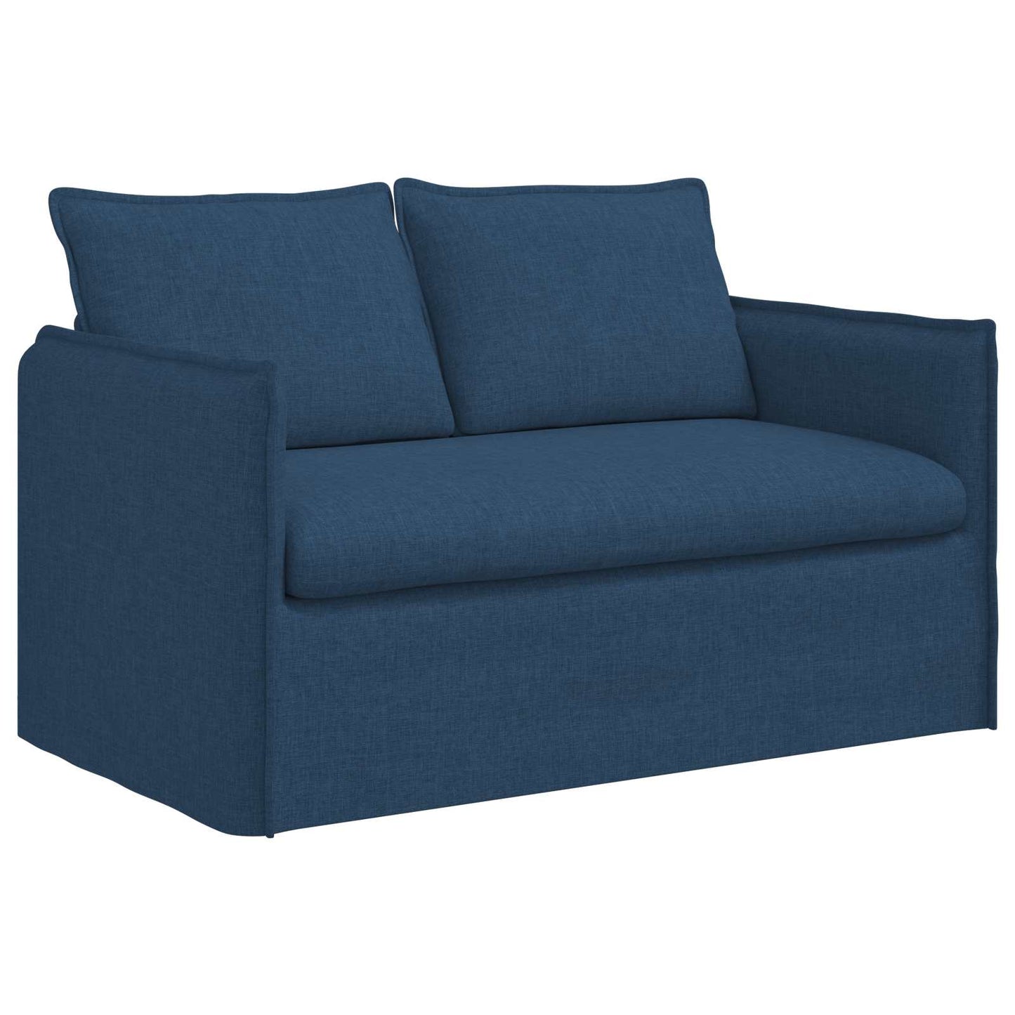 vidaXL Σετ Καναπέ 2 pcs Μπλε 136 x 82 x 85 εκ Ύφασμα