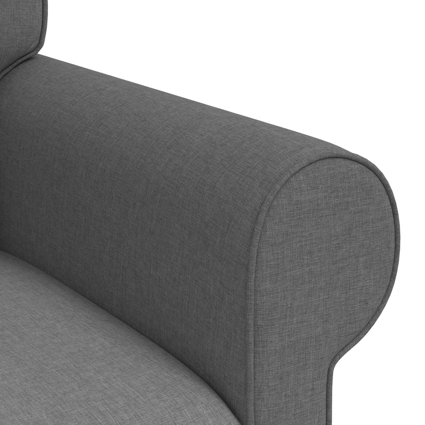 vidaXL Σετ Καναπέ 2 pcs Σκούρο Γκρι 175 x 82 x 80 εκ ύφασμα