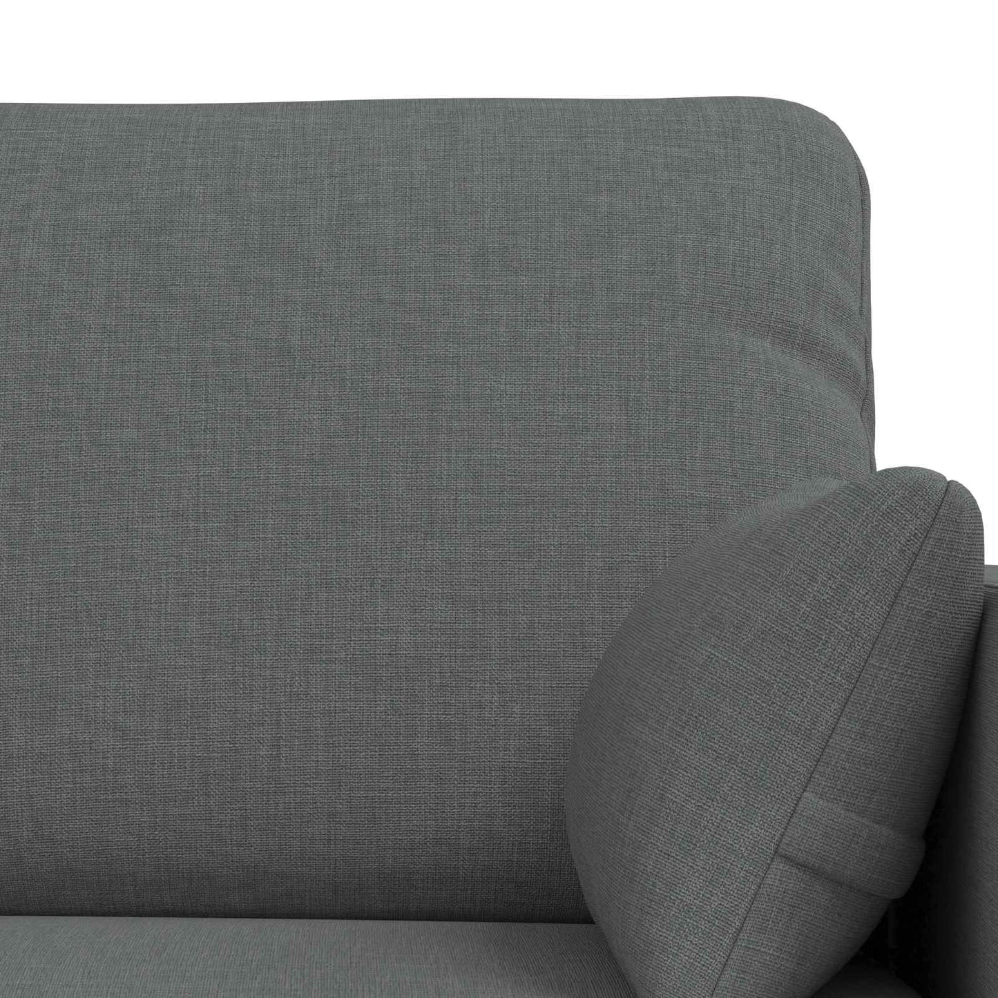 vidaXL Σετ Καναπέ 2 pcs Σκούρο Γκρι 158 x 78 x 80 εκ ύφασμα