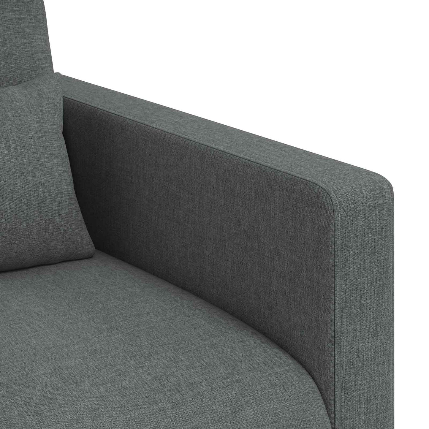 vidaXL Σετ Καναπέ 2 pcs Σκούρο Γκρι 158 x 78 x 80 εκ ύφασμα