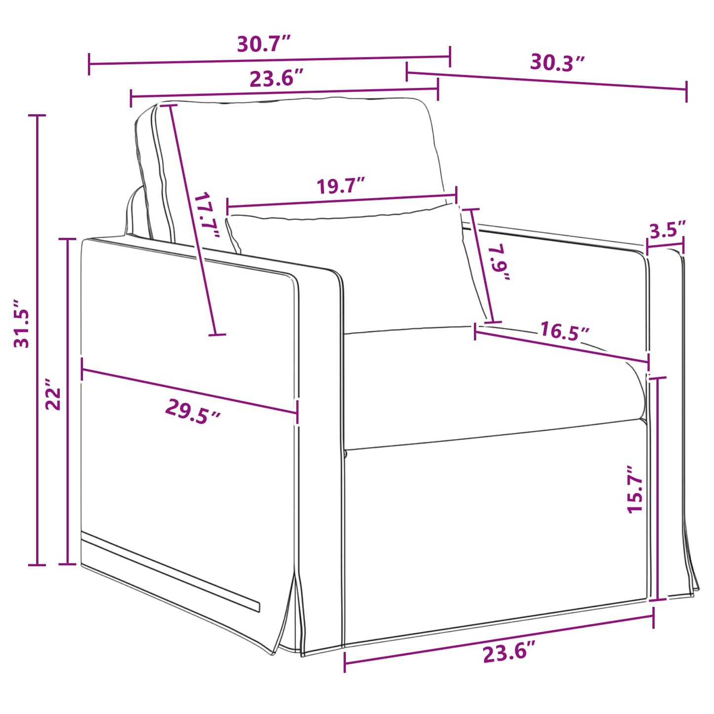 vidaXL Σετ Καναπέ 2 pcs Σκούρο Γκρι 158 x 78 x 80 εκ ύφασμα