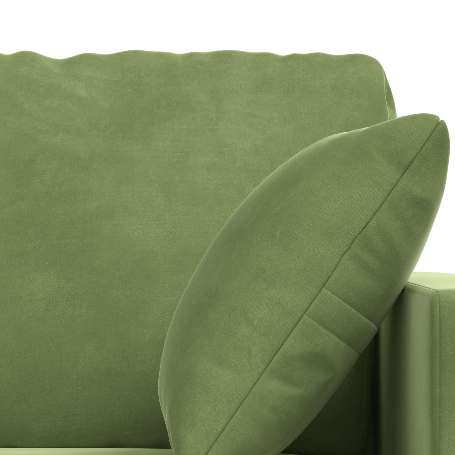 vidaXL Σετ Καναπέ 2 pcs Ανοιχτό Πράσινο 158 x 78 x 80 εκ Βελούδο