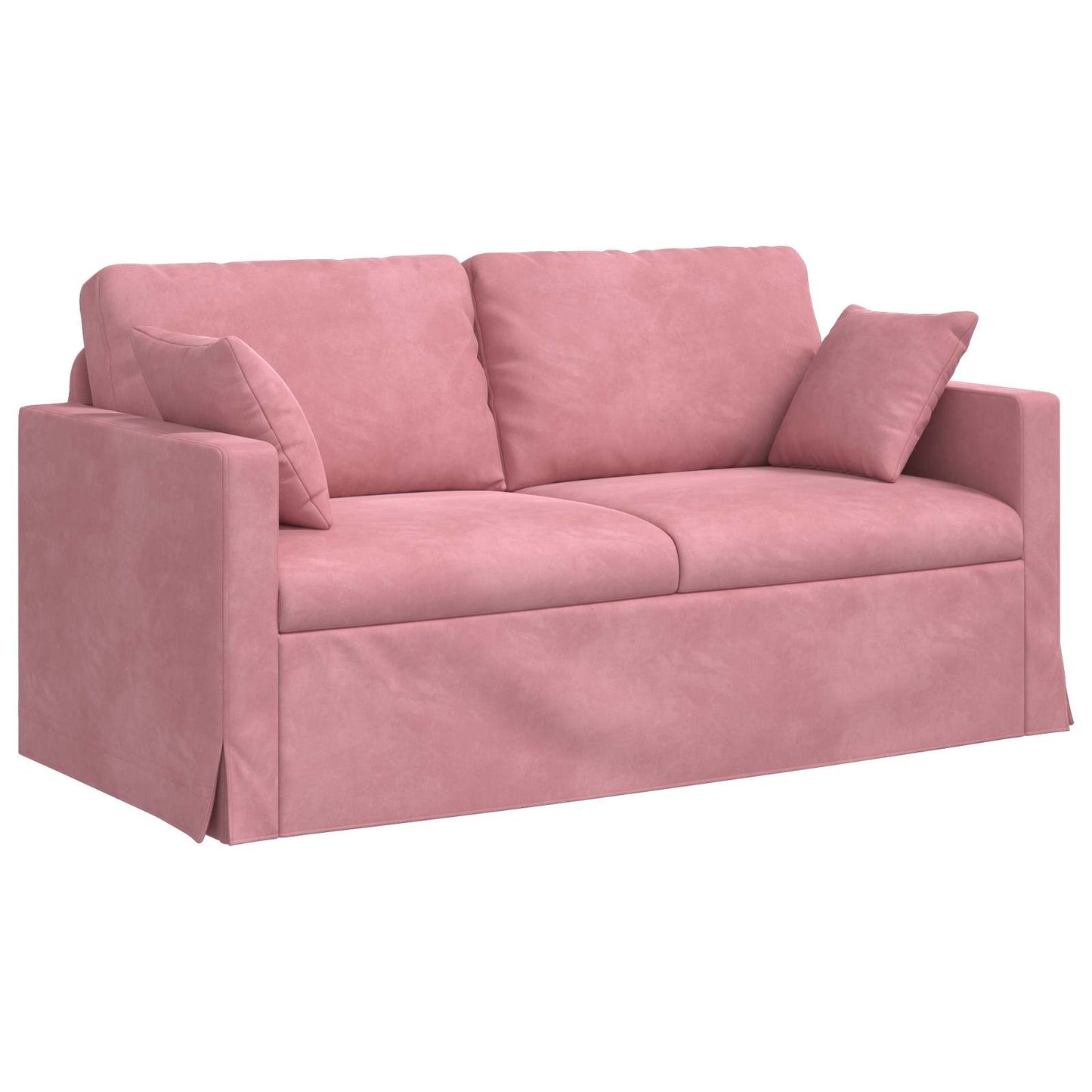 vidaXL Σετ Καναπέ 2 pcs Ροζ 158 x 78 x 80 εκ Βελούδο