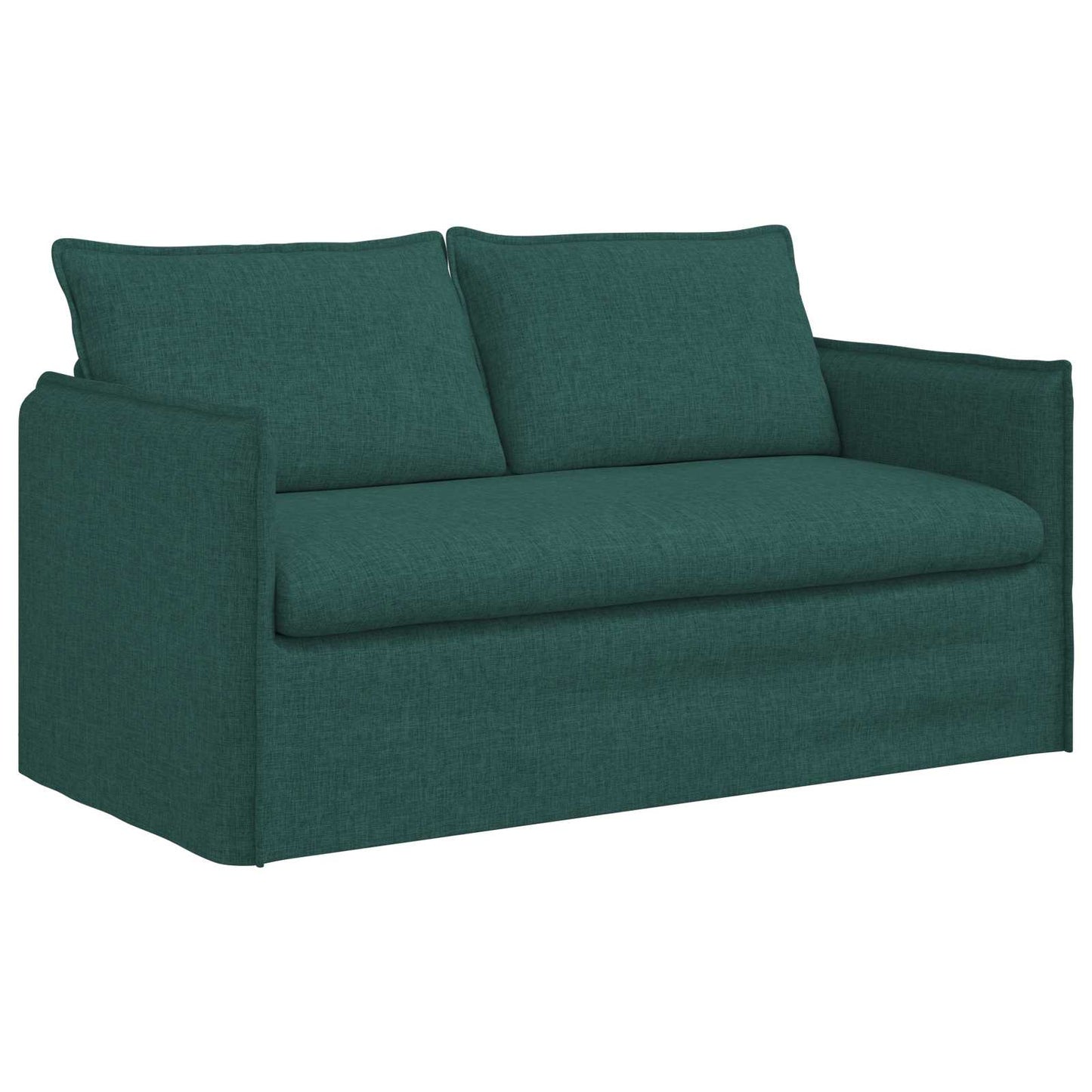 vidaXL Σετ Καναπέ 2 pcs Σκούρο Πράσινο 156 x 82 x 85 εκ Ύφασμα