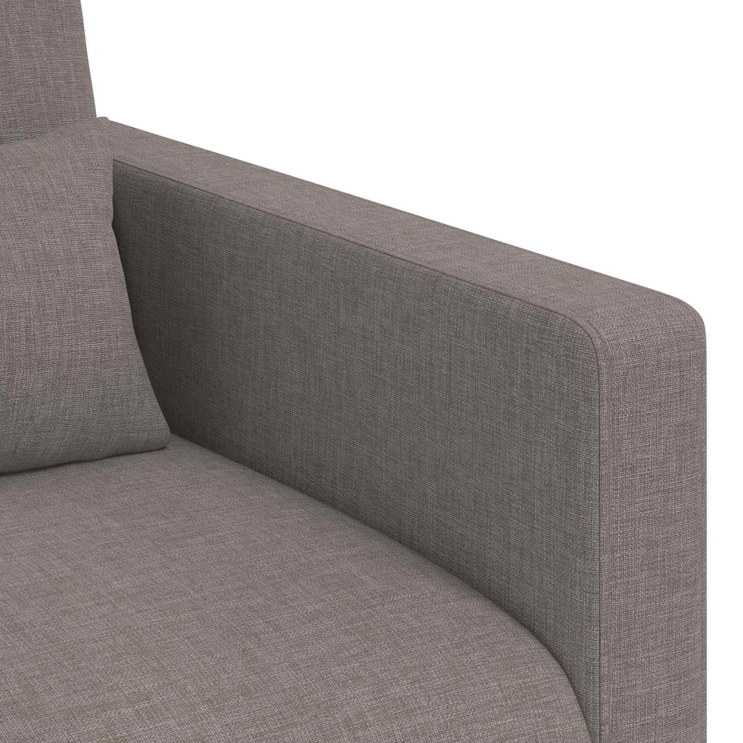 vidaXL Σετ Καναπέ 2 pcs Taupe 198 x 78 x 80 εκ ύφασμα