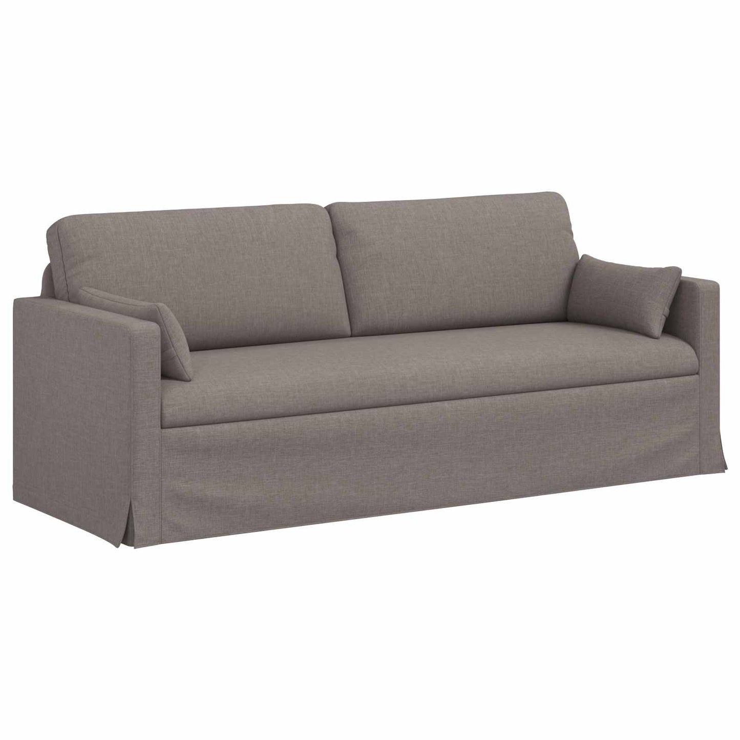 vidaXL Σετ Καναπέ 2 pcs Taupe 198 x 78 x 80 εκ ύφασμα