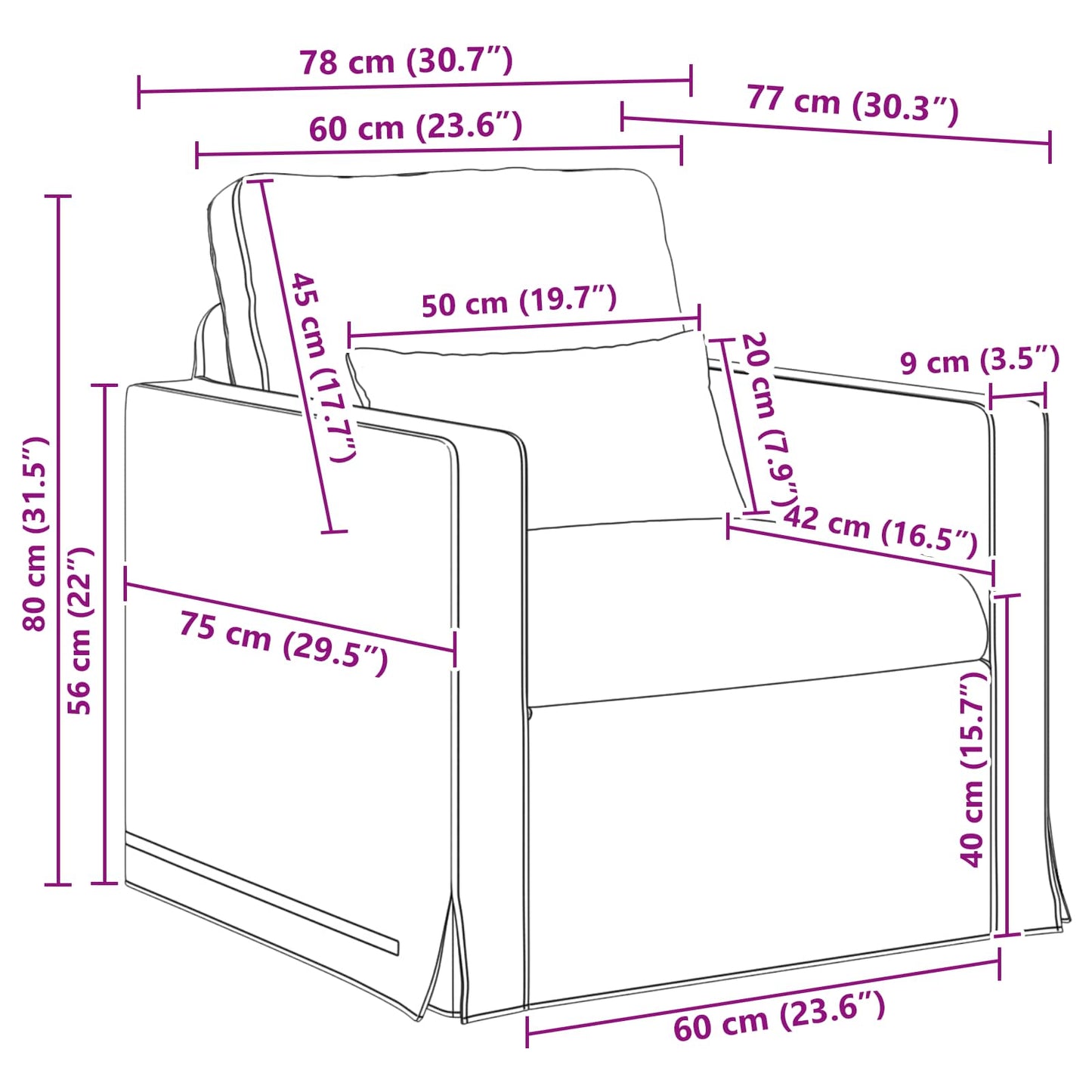 vidaXL Σετ Καναπέ 2 pcs Taupe 198 x 78 x 80 εκ ύφασμα