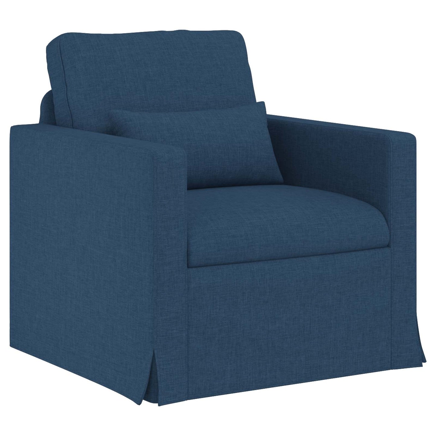 vidaXL Σετ Καναπέ 2 pcs Μπλε 198 x 78 x 80 εκ ύφασμα