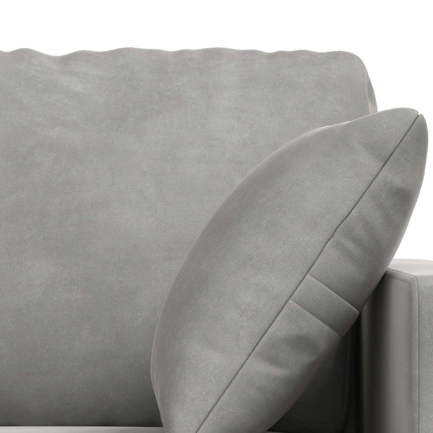 vidaXL Σετ Καναπέ 2 pcs Ανοιχτό γκρι 198 x 78 x 80 εκ Βελούδο