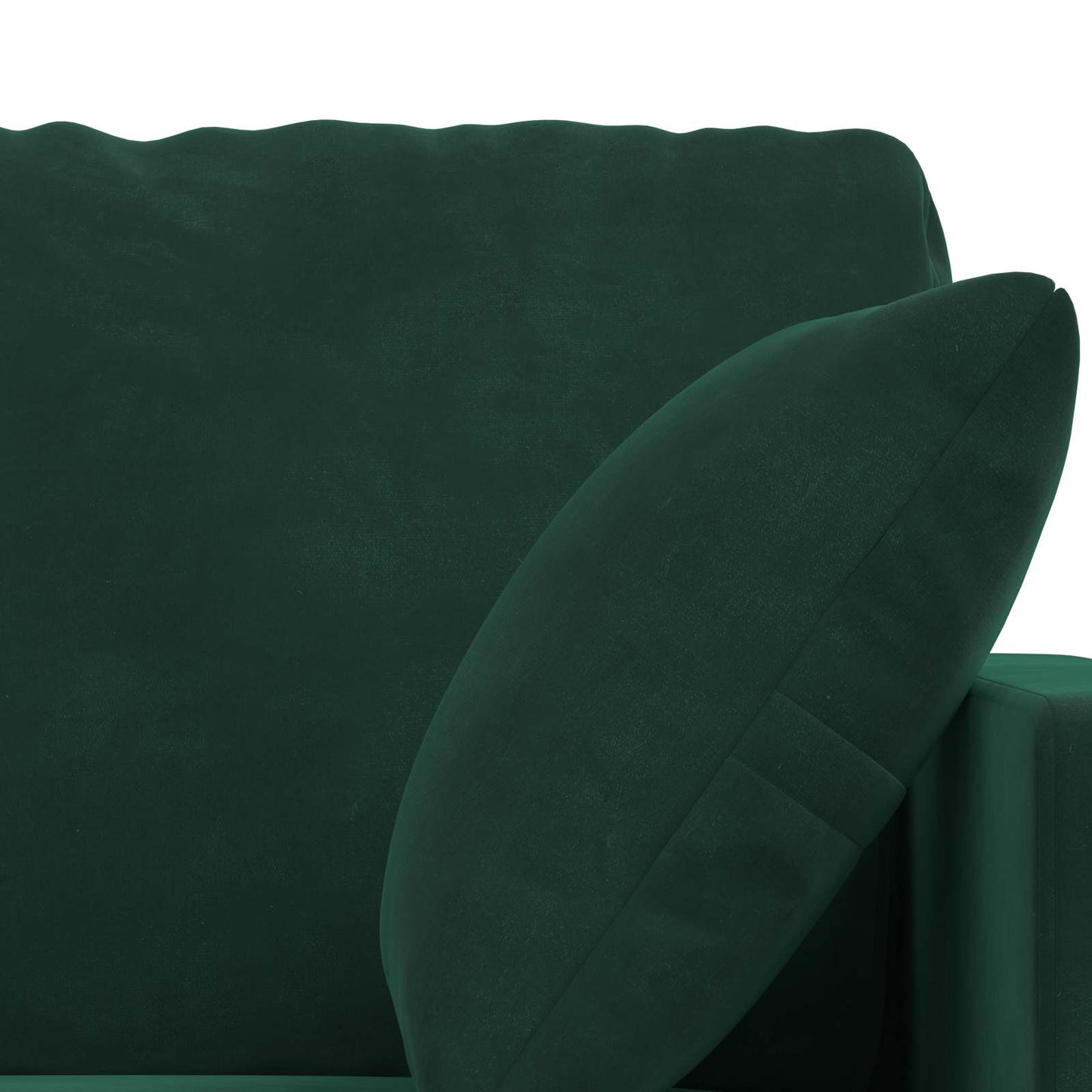 vidaXL Σετ Καναπέ 2 pcs Σκούρο Πράσινο 198 x 78 x 80 εκ Βελούδο