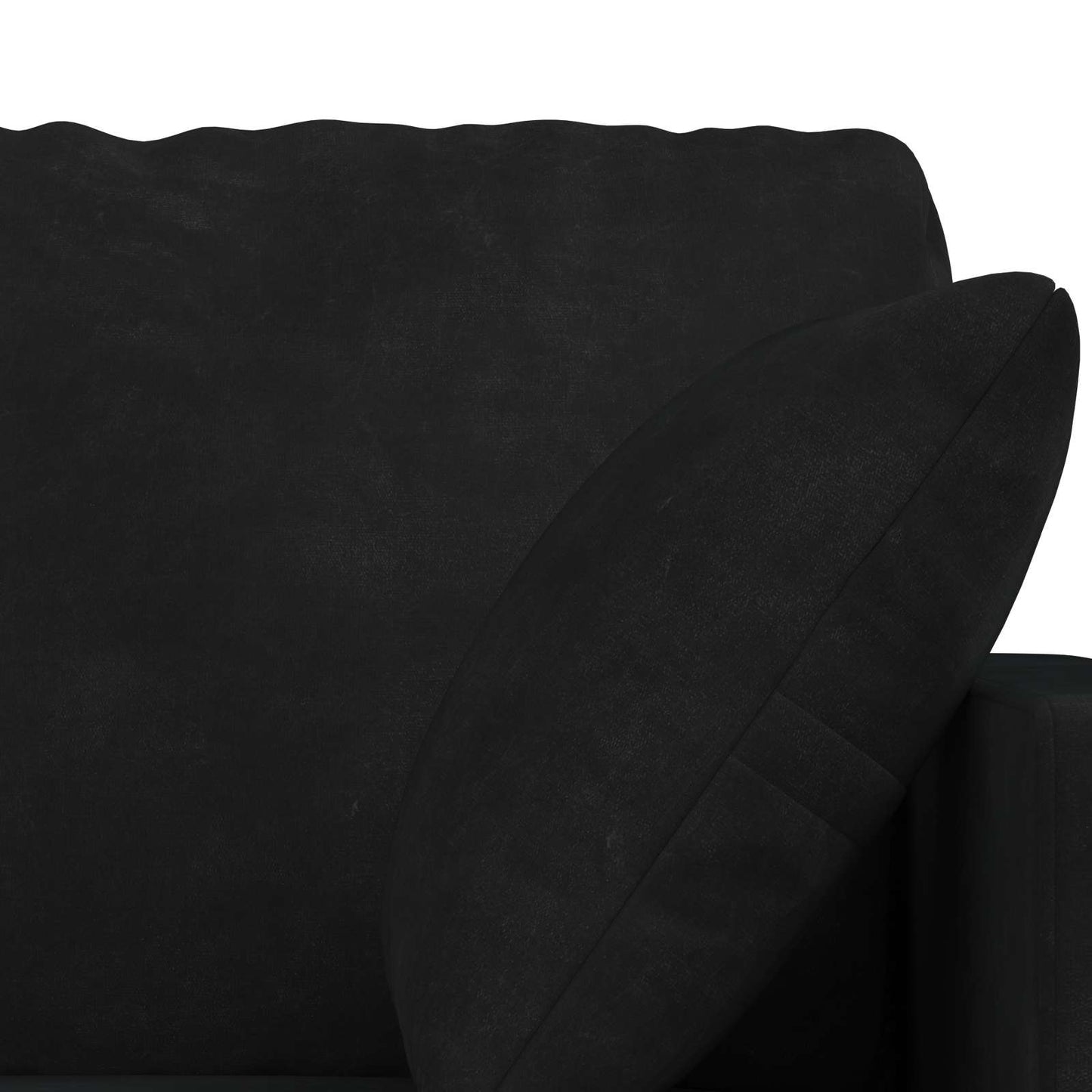 vidaXL Σετ Καναπέ 2 pcs Μαύρο 198 x 78 x 80 εκ Βελούδο