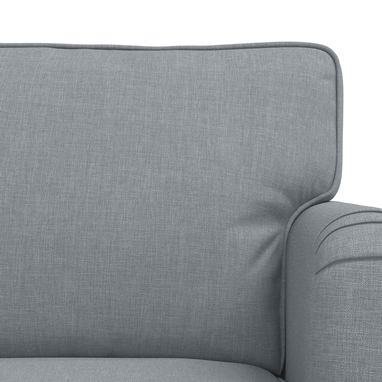 vidaXL Σετ Καναπέ 2 pcs Ανοιχτό γκρι 144 x 80 x 85 εκ ύφασμα