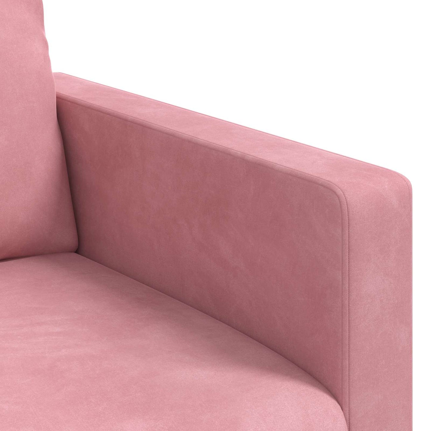 vidaXL Σετ Καναπέ 2 pcs Ροζ 228 x 78 x 80 εκ Βελούδο