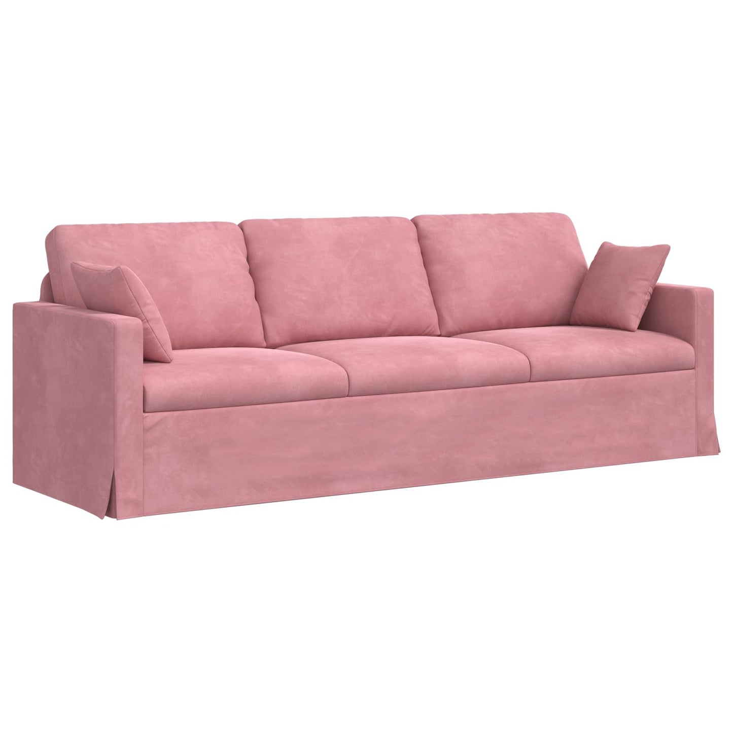 vidaXL Σετ Καναπέ 2 pcs Ροζ 228 x 78 x 80 εκ Βελούδο