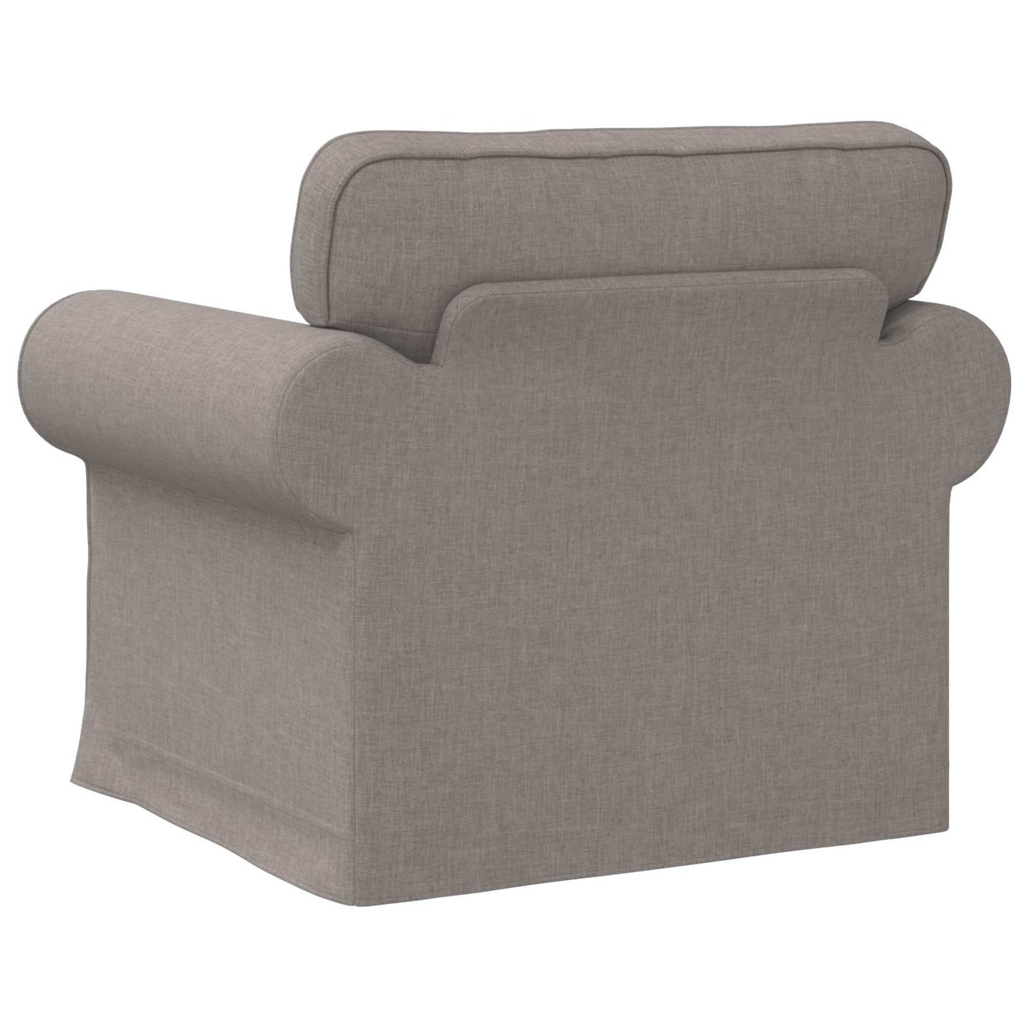 vidaXL Καναπές Taupe 95 x 82 x 80 εκ ύφασμα