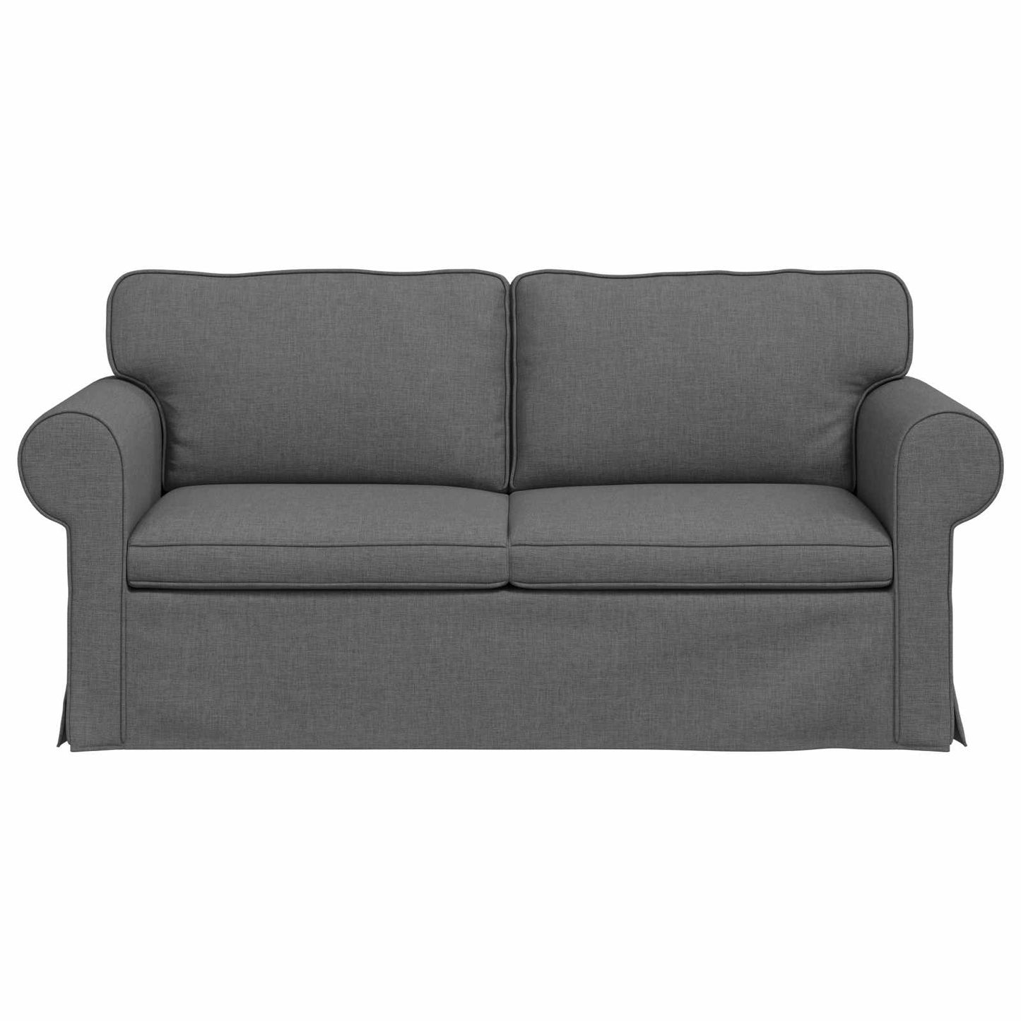 vidaXL Καναπές Σκούρο Γκρι 175 x 82 x 80 εκ ύφασμα