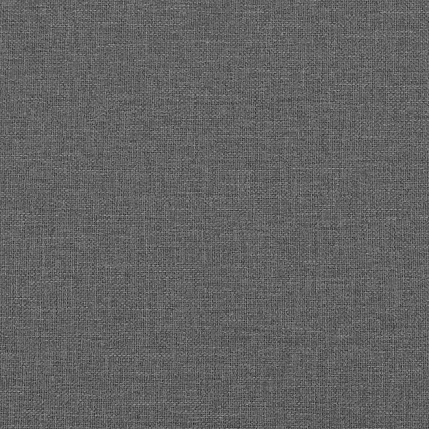 vidaXL Καναπές Σκούρο Γκρι 215 x 138 x 80 εκ ύφασμα