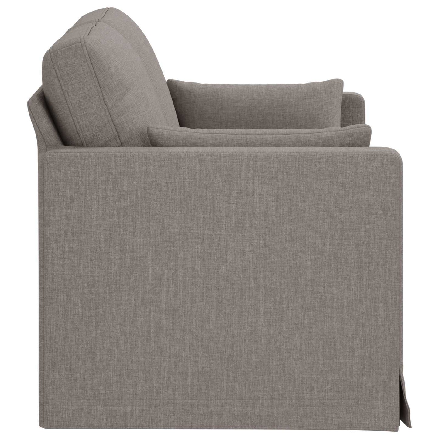 vidaXL Καναπές Taupe 139 x 78 x 80 εκ ύφασμα