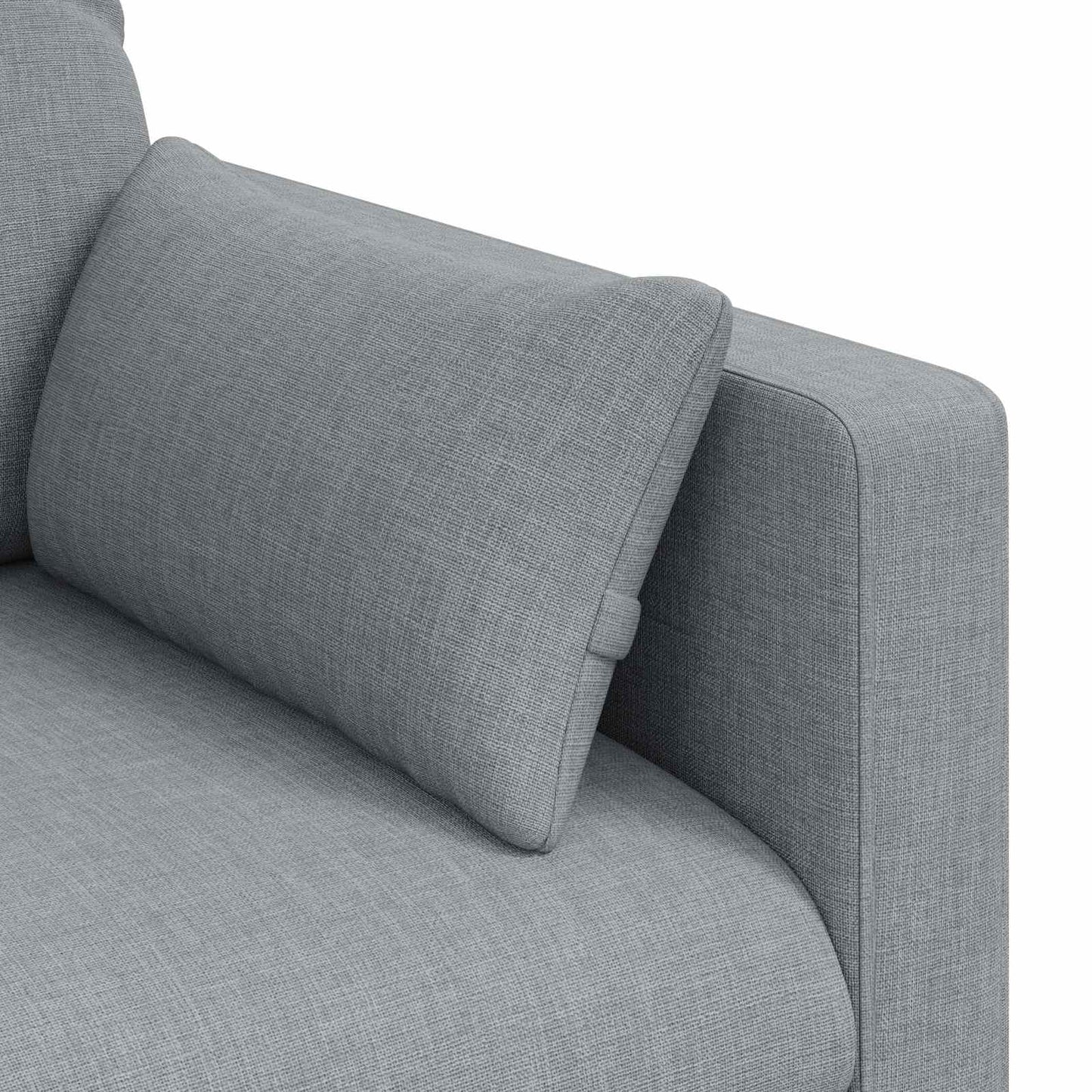 vidaXL Καναπές Ανοιχτό γκρι 158 x 78 x 80 εκ ύφασμα